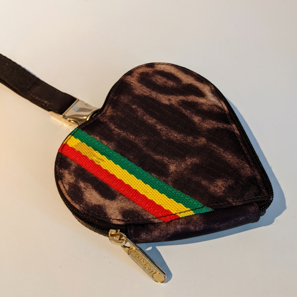 L.A.M.B. LeSportsac Heart Wristlet